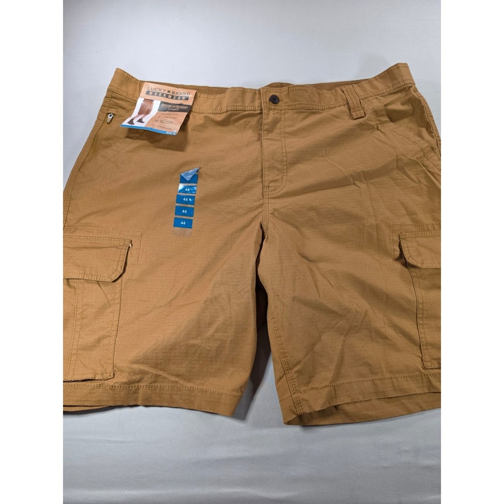 Lucky Brand Workwear Mens Ripstop Cargo Shorts Brown 44 274380/CHIPMUNK